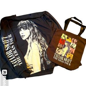 Taylor Swift Eras Tour Long Sleeve Tee Shirt and Tote Bag